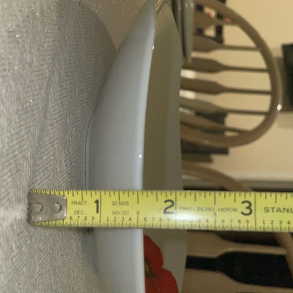 Gallery dishes - set of 3 shallow bowls pretty floral design - Picture 4 of 5